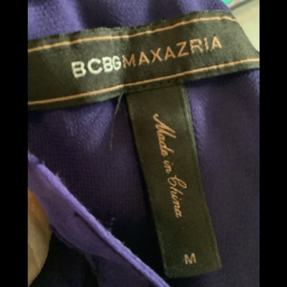 Bcbg Purple Halter Blouse - Picture 6 of 7